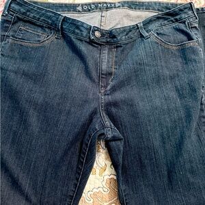 Old Navy Dark Wash Flare Leg Jeans